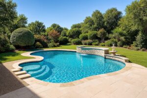 A certified VIP Home Services technician providing expert guidance on pool maintenance FAQ, Richardson, TX