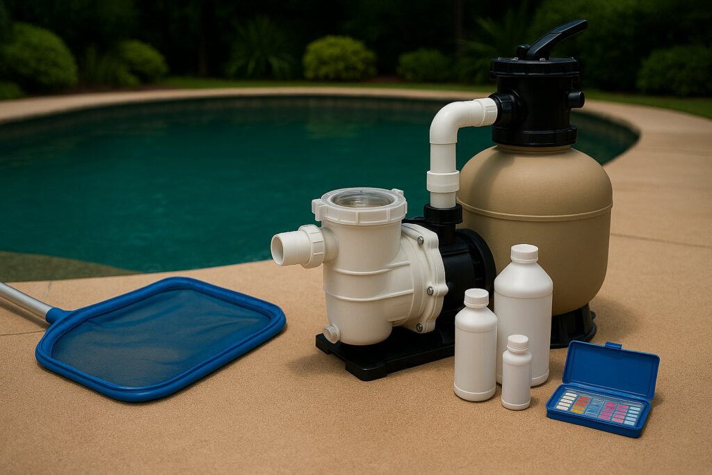 Pool repair and maintenance near me and pool pump repair in Addison, Carrollton, Dallas, Garland, Plano, Richardson, Rowlett, Sachse TX from top pool companies.